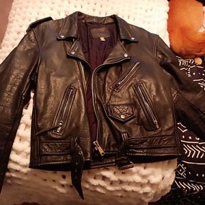 Vintage leather jacket